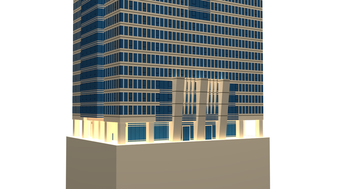 DUBAI-SAFARI Low-poly 3D model_3