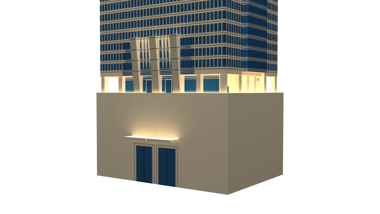 DUBAI-SAFARI Low-poly 3D model_4