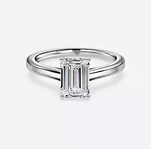 Solitaire Engagement Ring 06