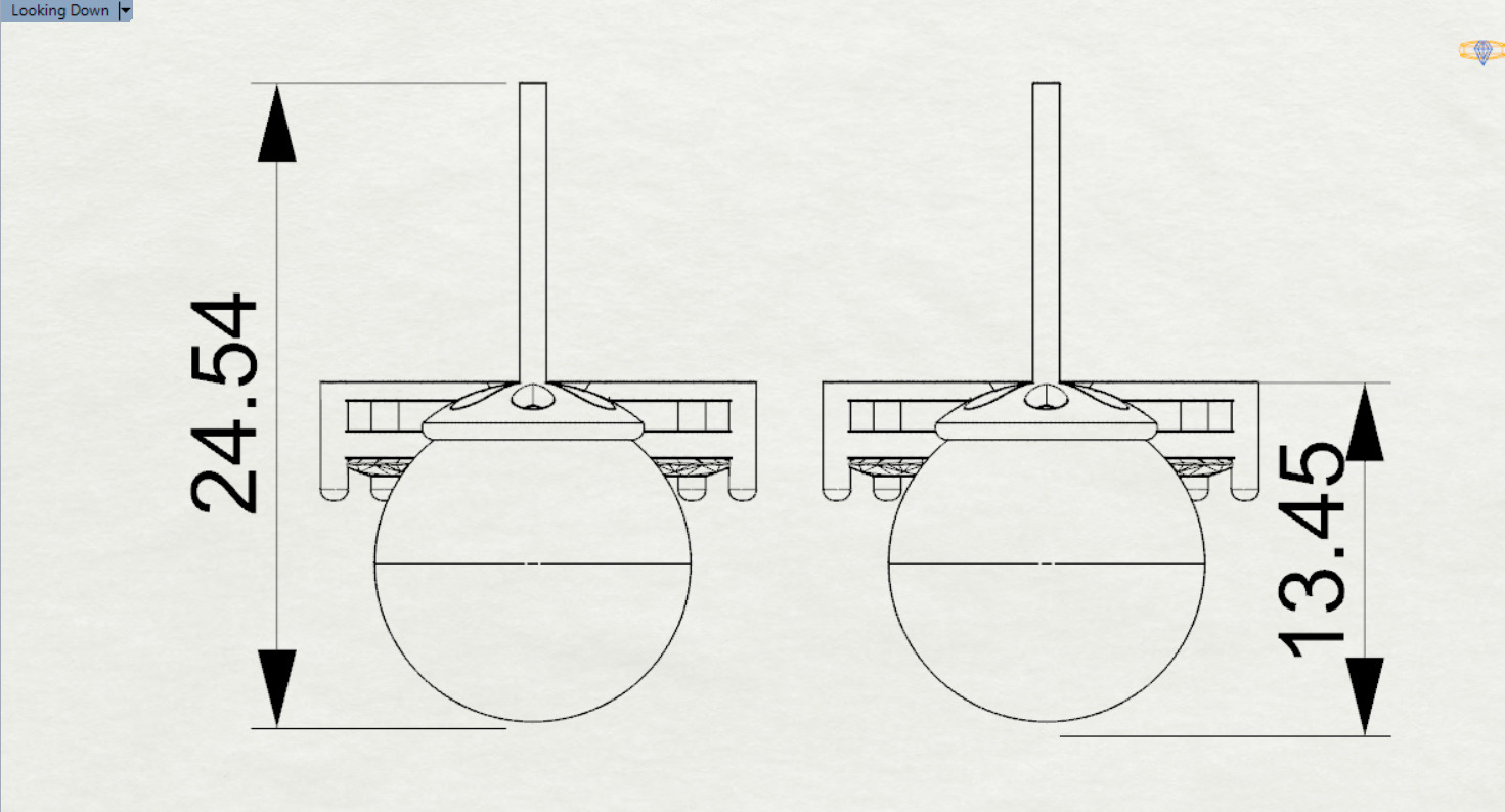 Marquise-cut pearl and diamond STL earrings pe0031 3D print model_21