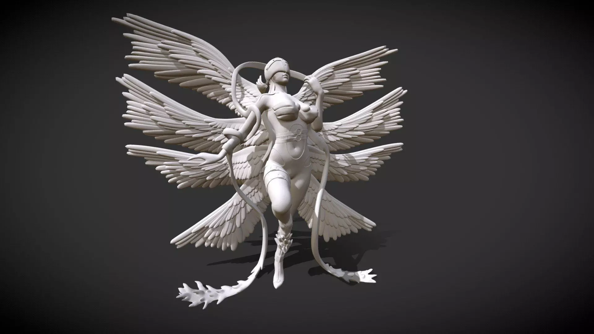 angewomon-digimon 3D print model_0