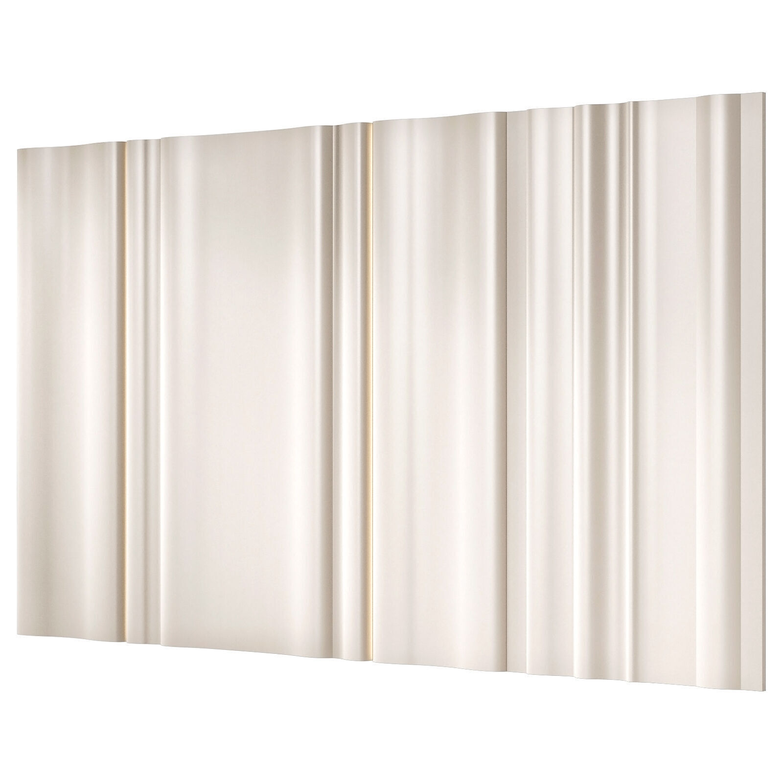 Gesso wall 3d panels Infinity 3D model_4