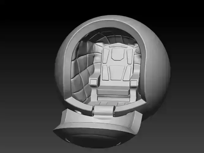 Saiyajin Pod sh figuarts scale 3D print model