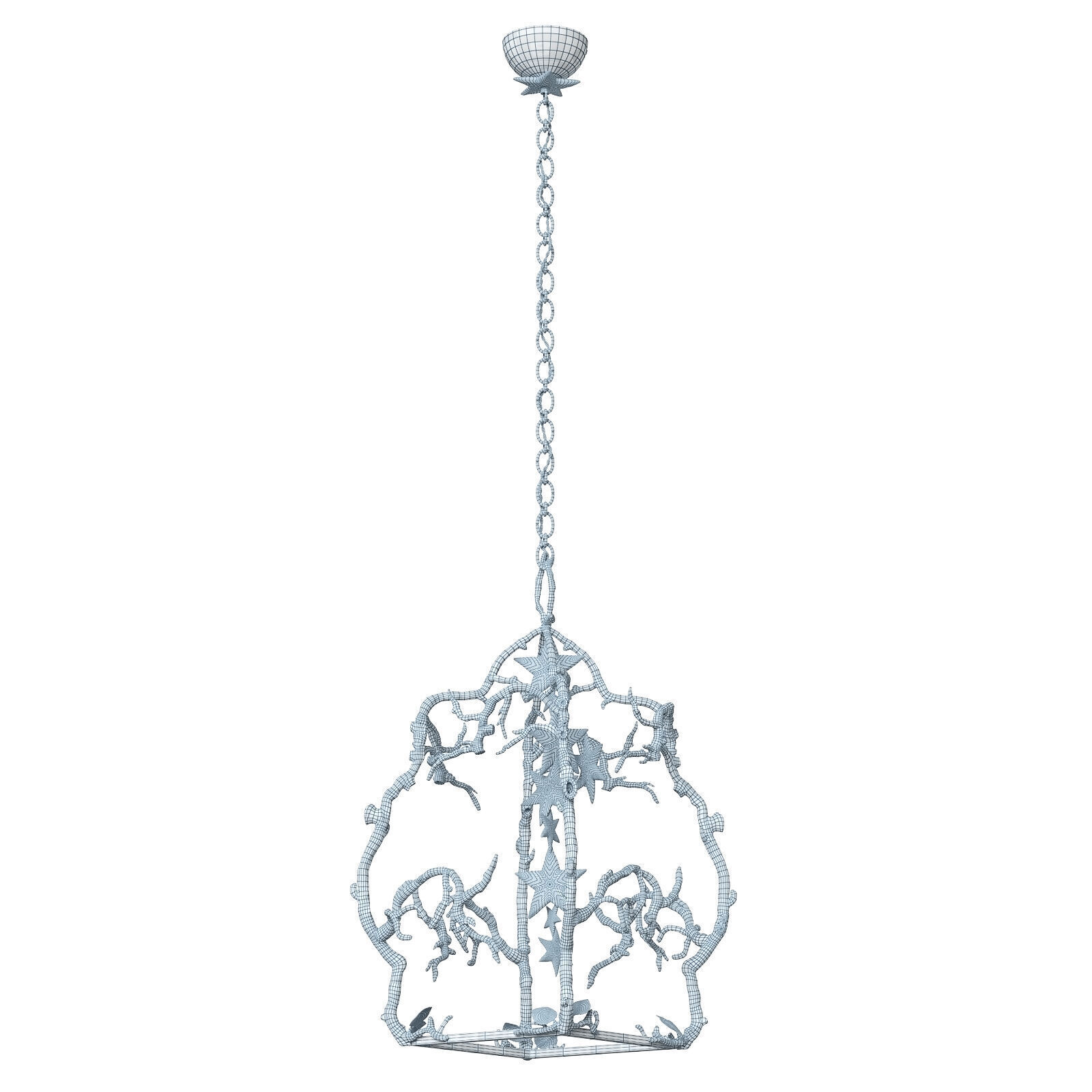 Joy de Rohan chabot pluie detoiles 3D model_5