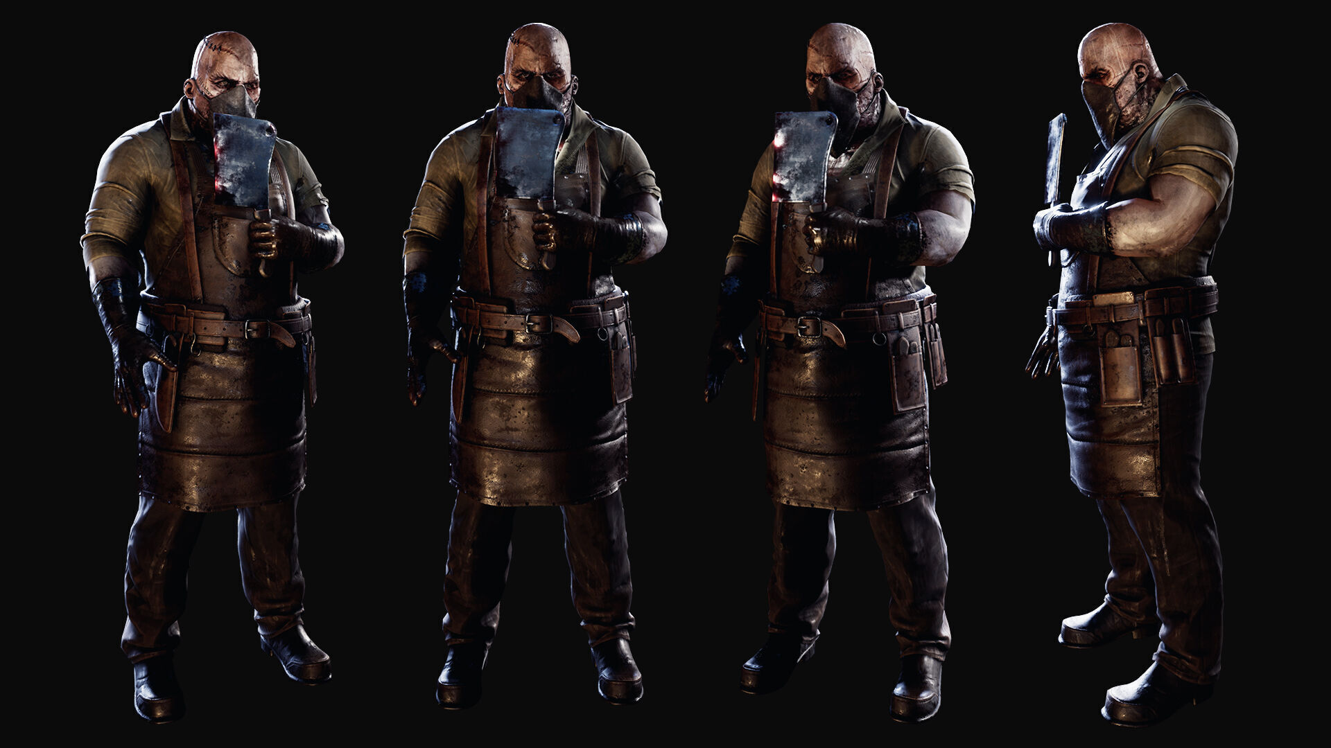 Horror Villains Pack - Rigged and Animated Low-poly 3D model_23