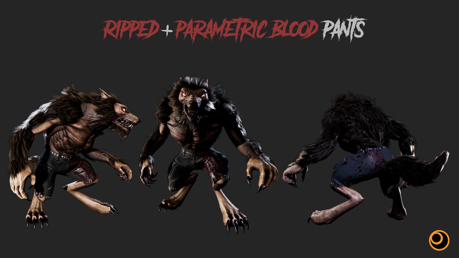 Horror Villains Pack - Rigged and Animated Low-poly 3D model_71