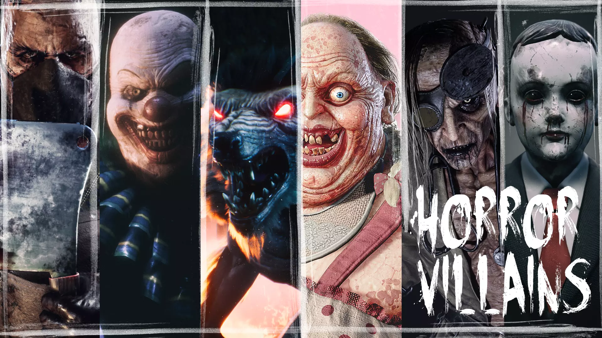 Horror Villains Pack - Rigged and Animated Low-poly 3D model_0