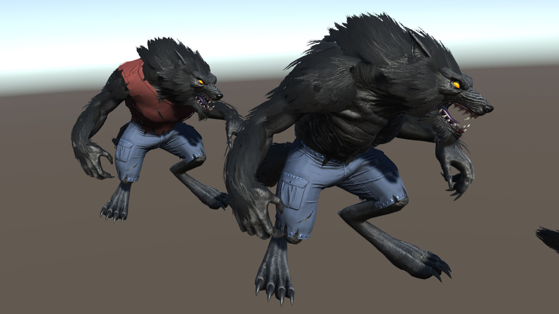 Horror Villains Pack - Rigged and Animated Low-poly 3D model_80