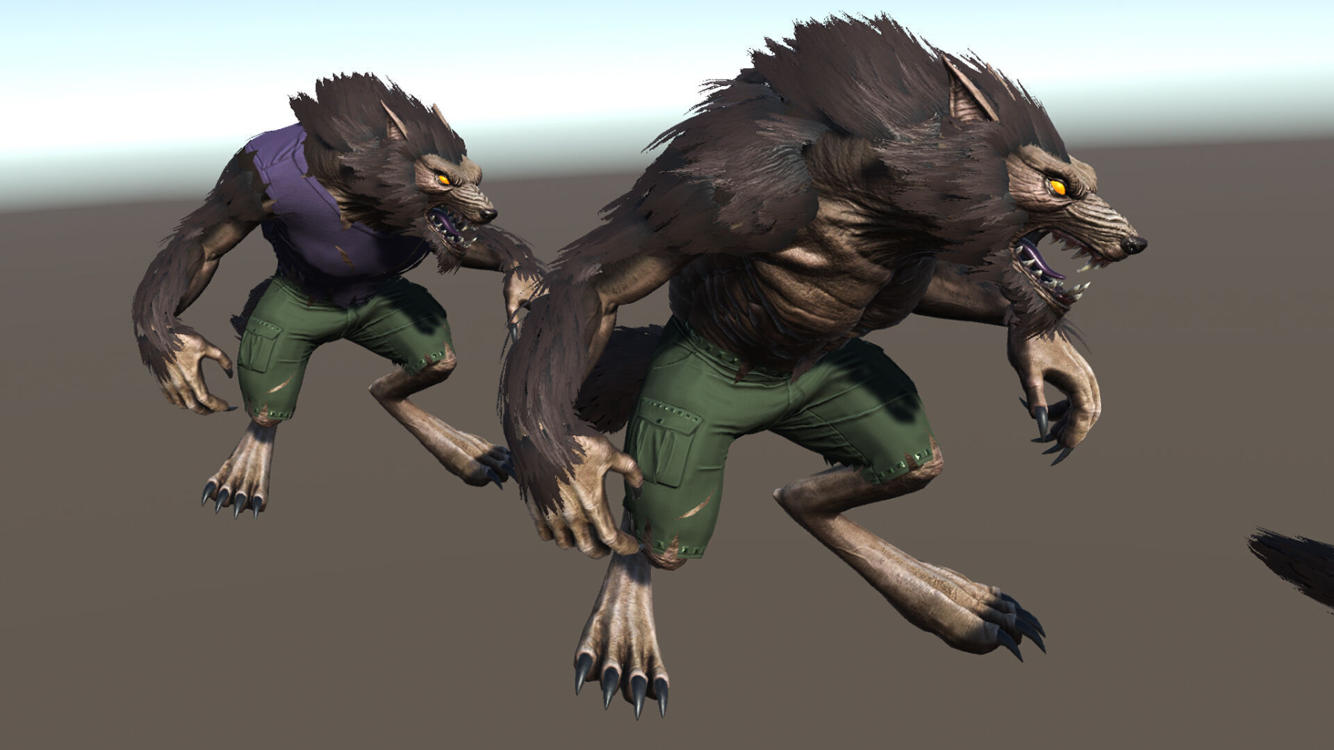 Horror Villains Pack - Rigged and Animated Low-poly 3D model_83