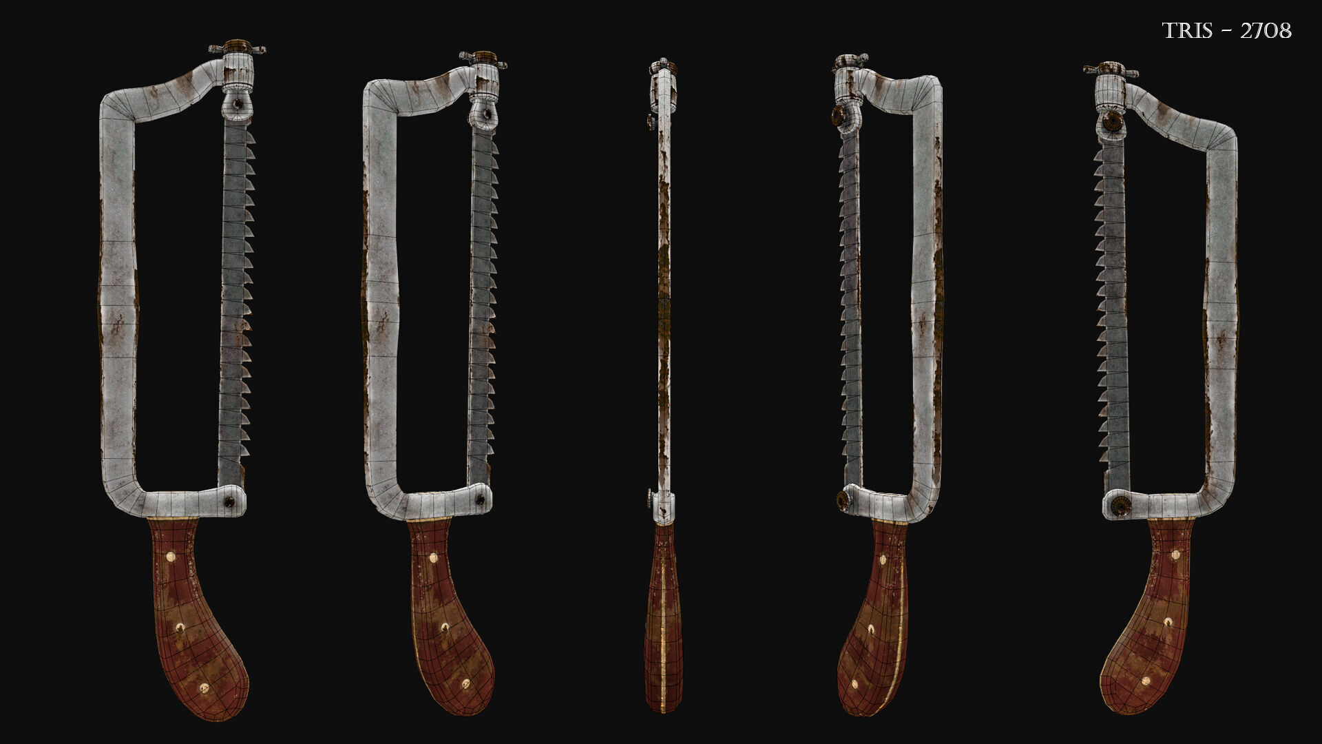 Horror Villains Pack - Rigged and Animated Low-poly 3D model_14