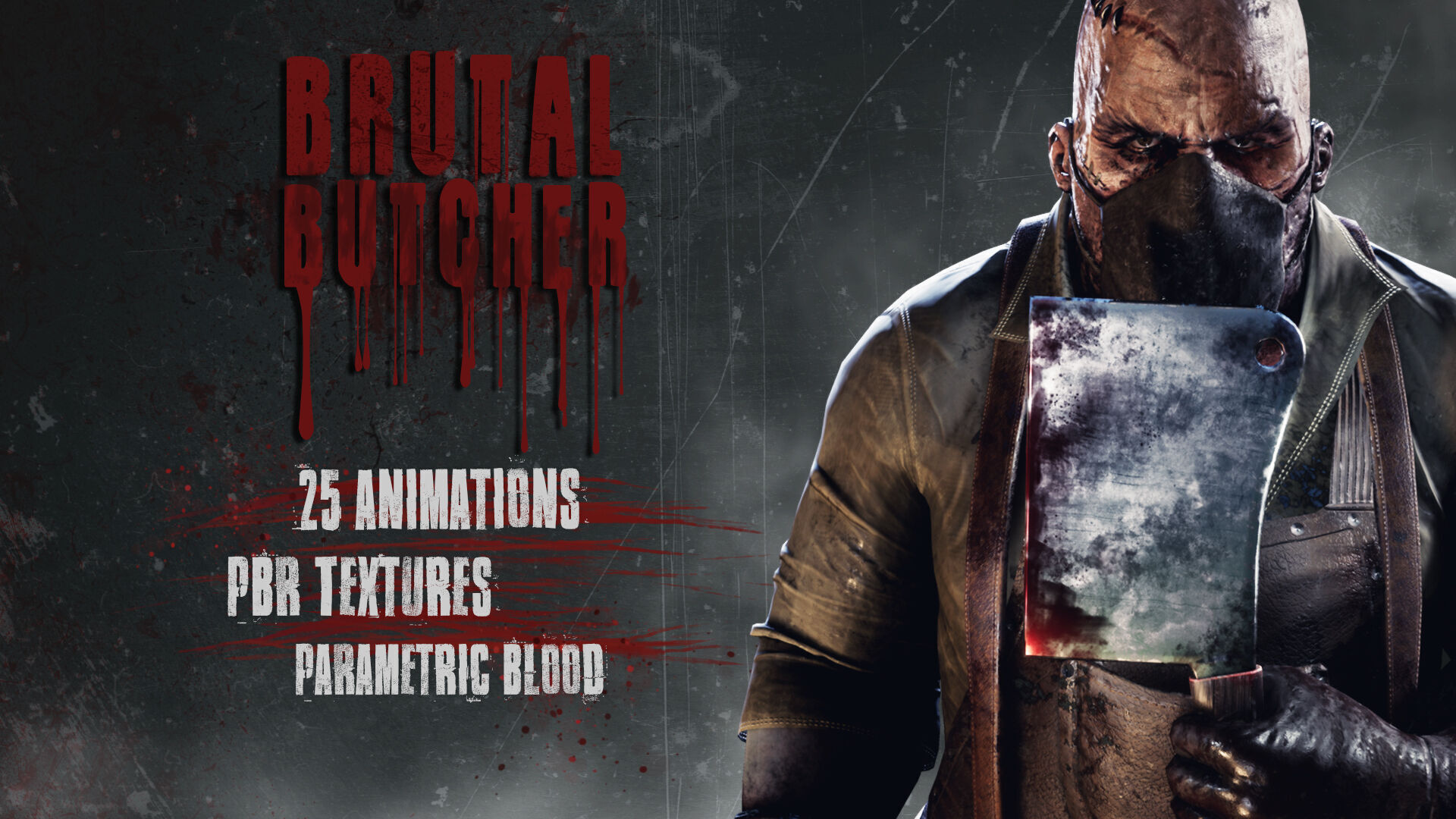 Horror Villains Pack - Rigged and Animated Low-poly 3D model_20