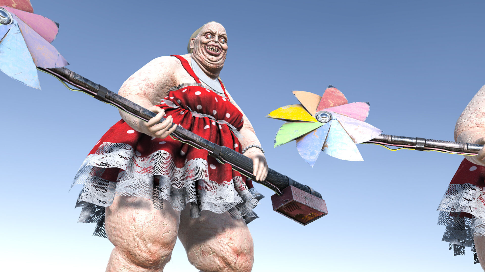 Horror Villains Pack - Rigged and Animated Low-poly 3D model_49