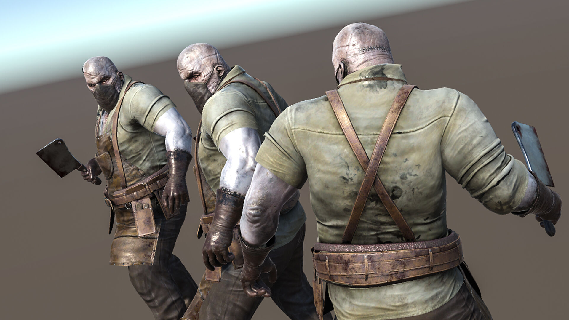 Horror Villains Pack - Rigged and Animated Low-poly 3D model_34