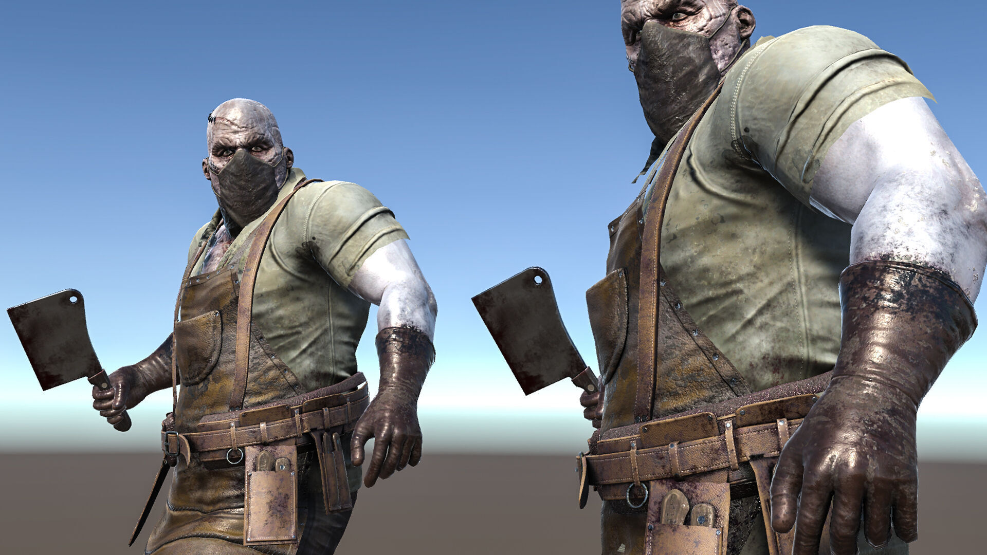 Horror Villains Pack - Rigged and Animated Low-poly 3D model_31