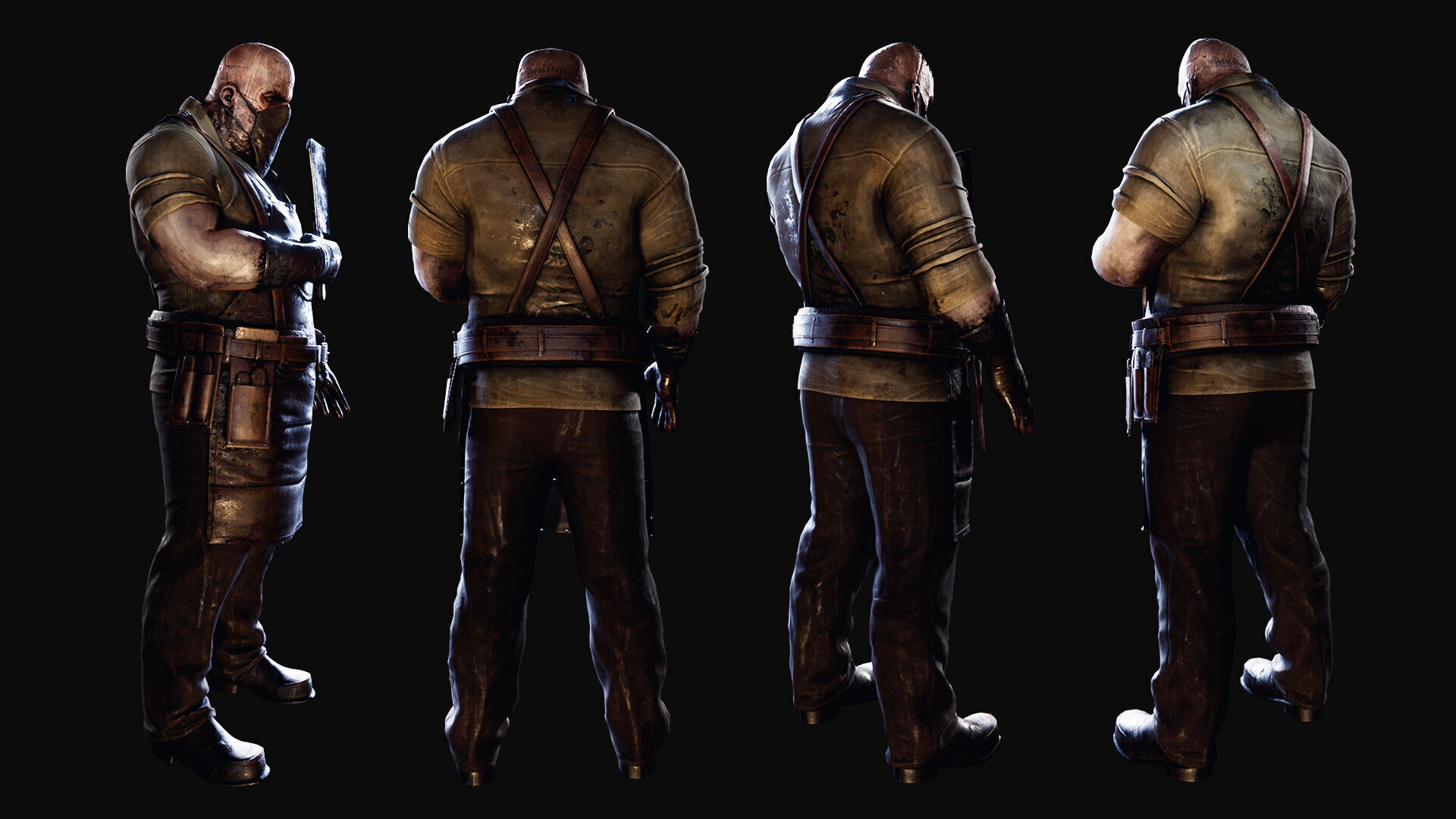 Horror Villains Pack - Rigged and Animated Low-poly 3D model_24