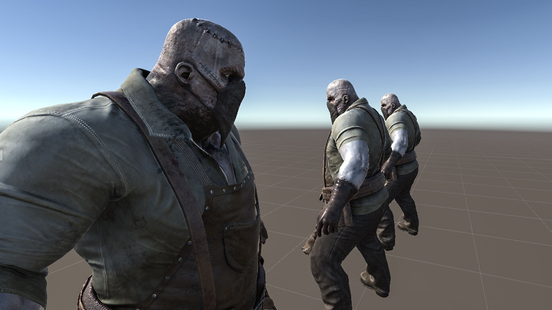 Horror Villains Pack - Rigged and Animated Low-poly 3D model_30