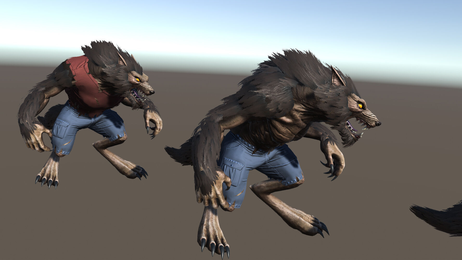 Horror Villains Pack - Rigged and Animated Low-poly 3D model_84