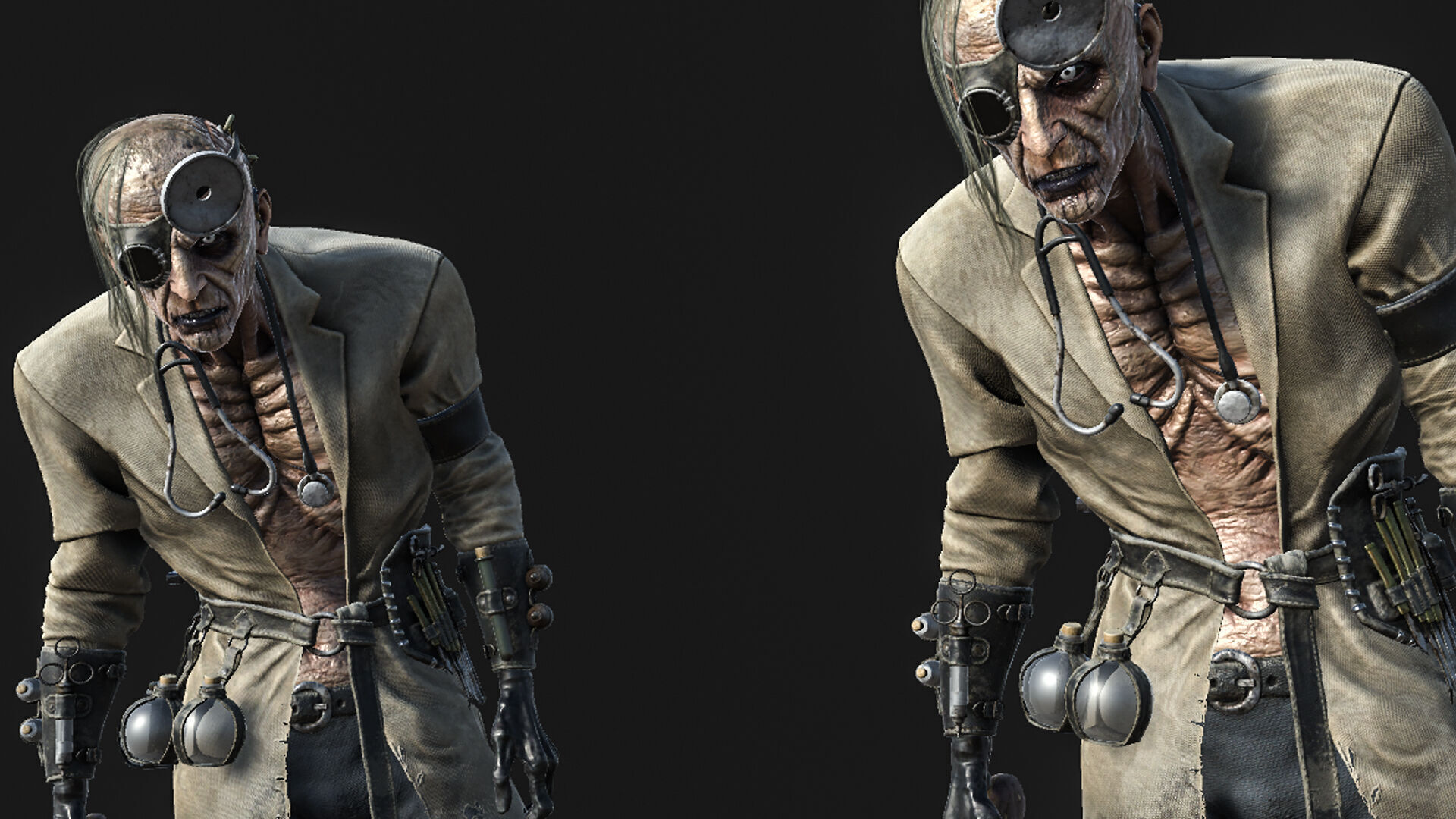 Horror Villains Pack - Rigged and Animated Low-poly 3D model_18