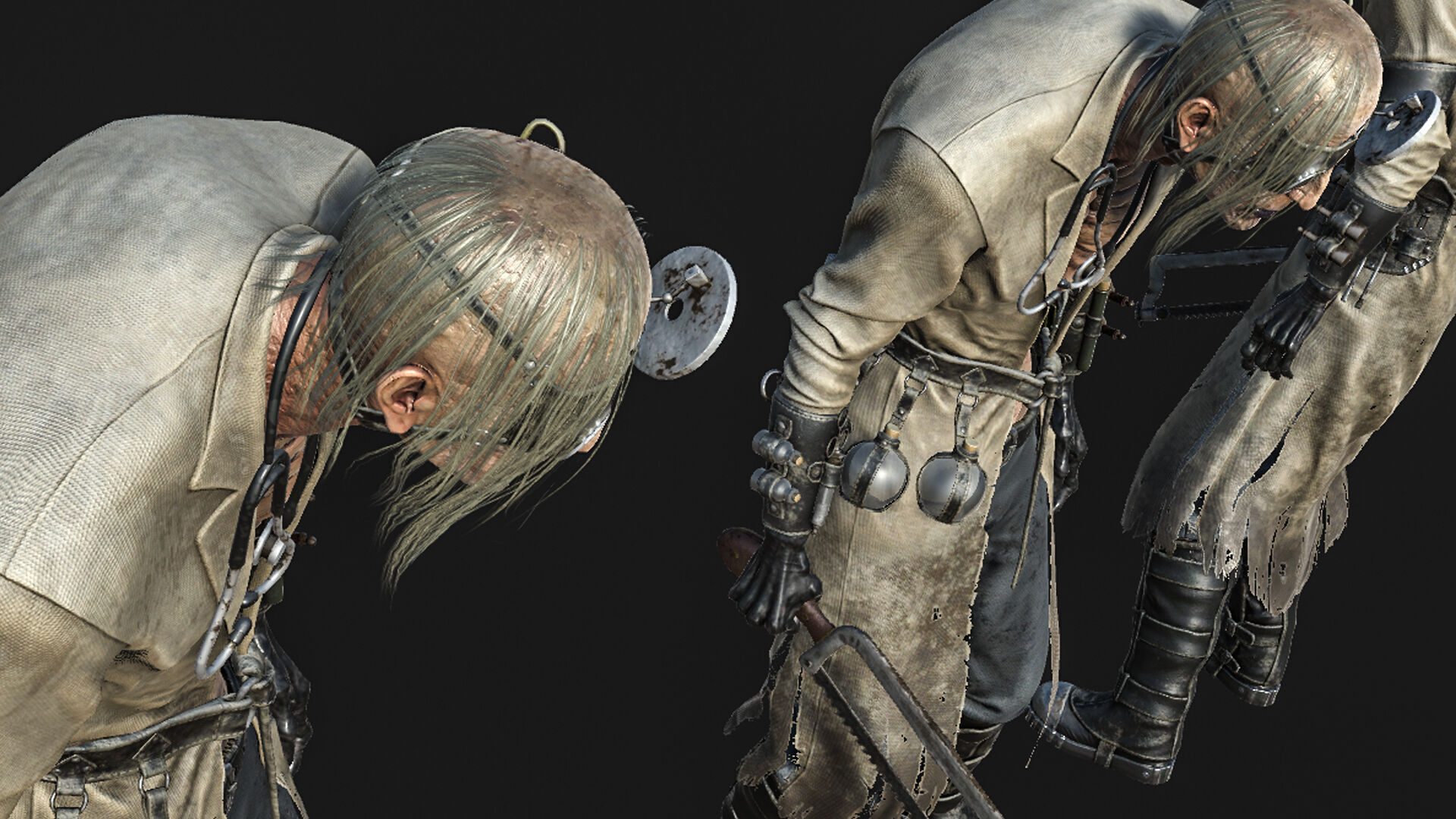 Horror Villains Pack - Rigged and Animated Low-poly 3D model_19