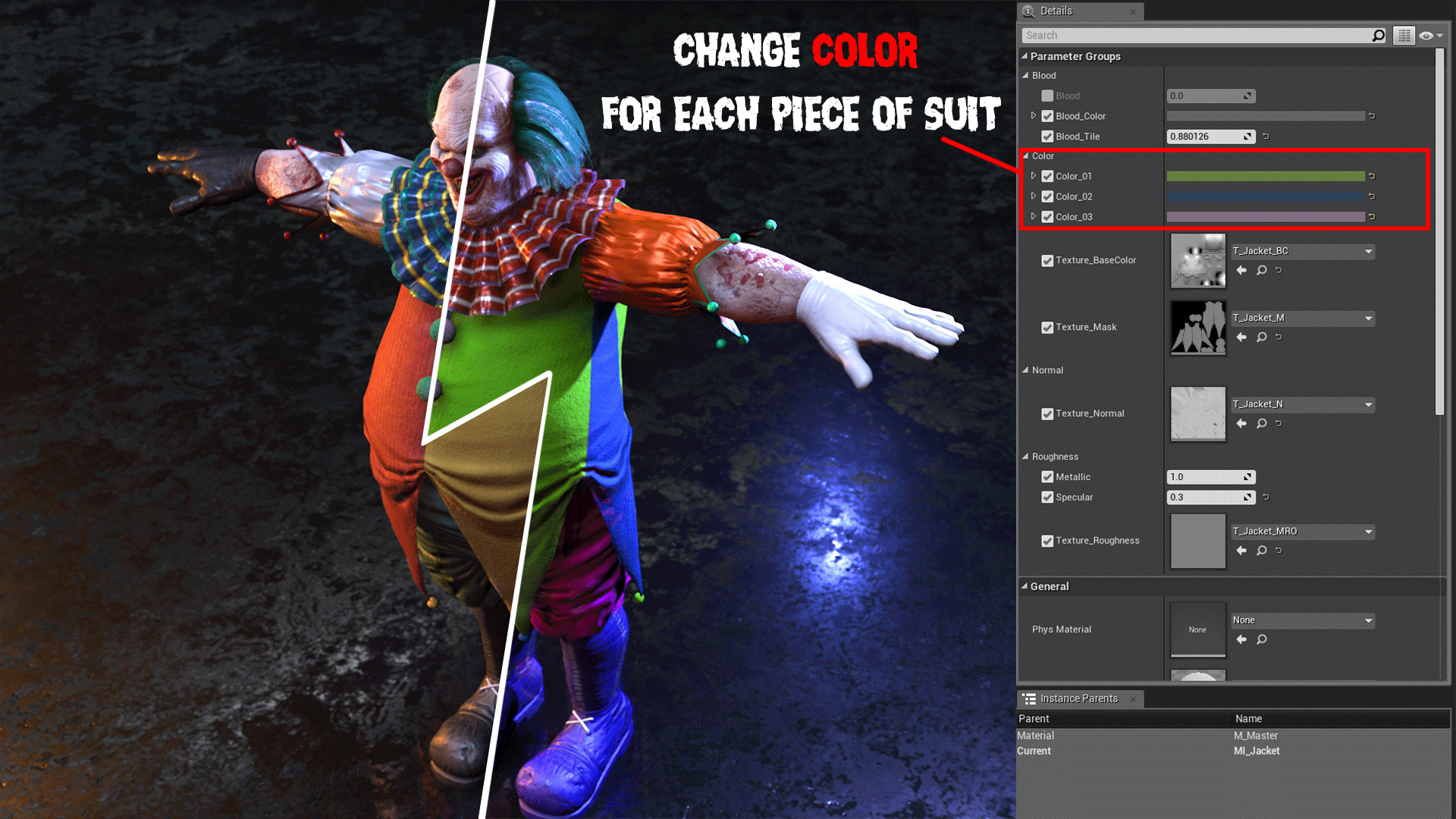 Horror Villains Pack - Rigged and Animated Low-poly 3D model_51