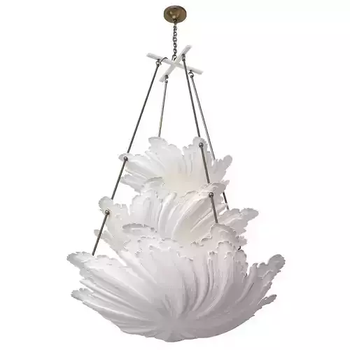 WP Sullivan shell chandelier