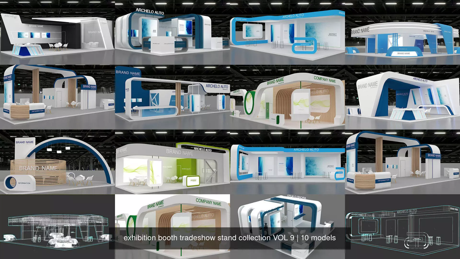 exhibition booth tradeshow stand collection VOL 9 _0