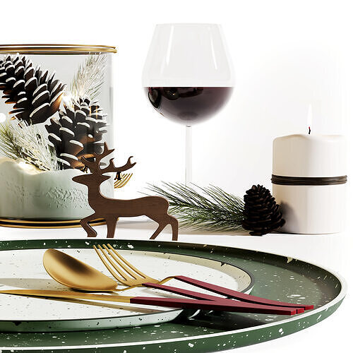 tableware-08 3D model 4