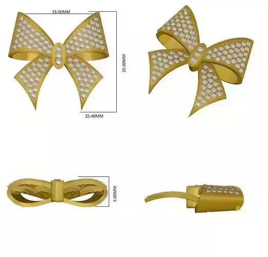 Bow design STL file for sale 3D print model Bow design STL file for sale 3D print model