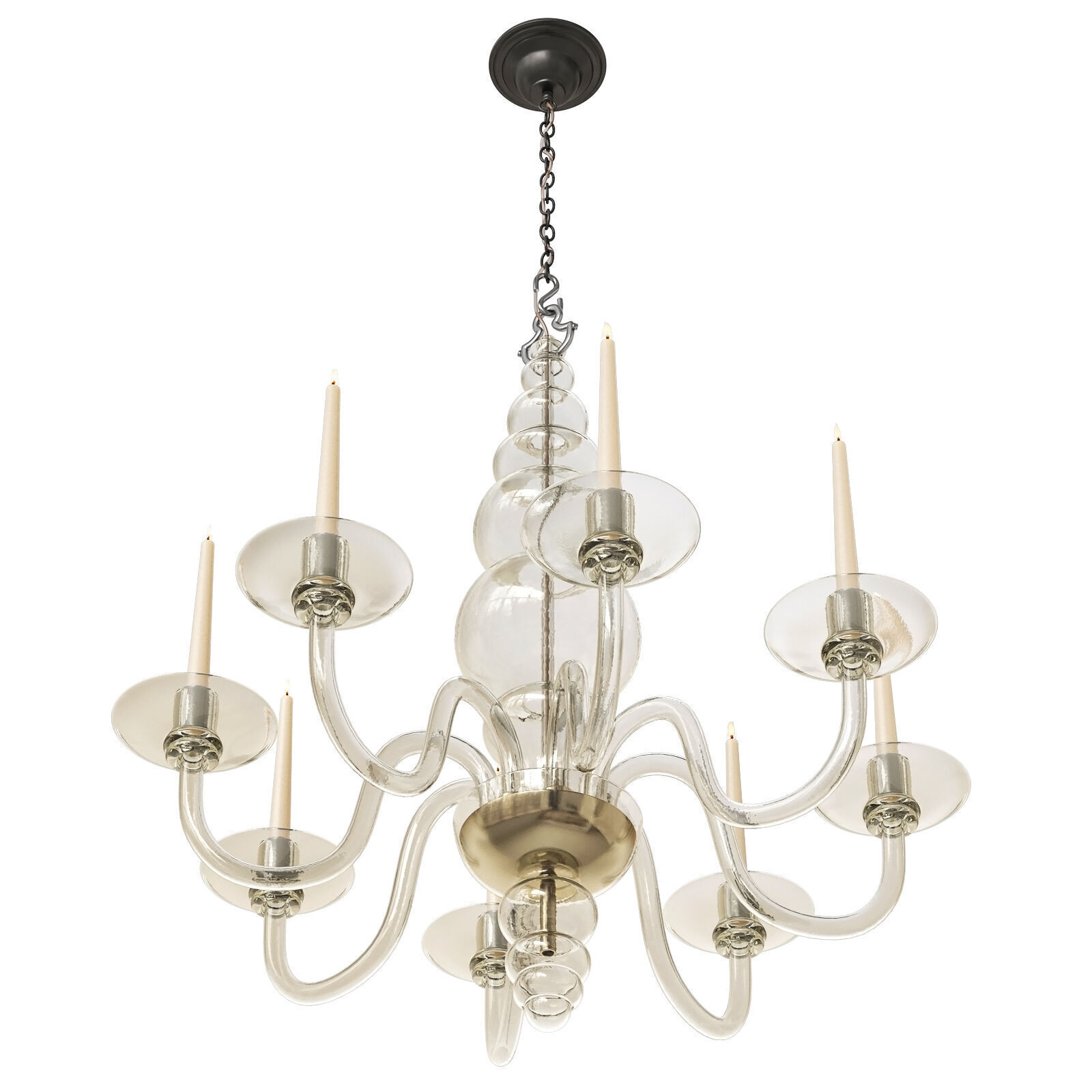 Wilkinson Uncut Georgian Chandelier 3D model_1