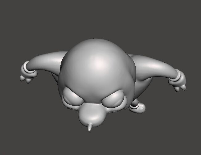 UGANDAN KNUCKLES FIGURE MODEL MEME SONIC STATUE 3D print model_6