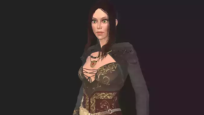 Magician Game ready model PBR