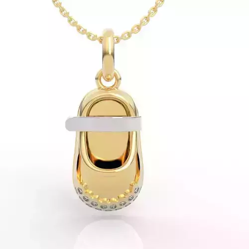 Infant Mary Jane Necklace