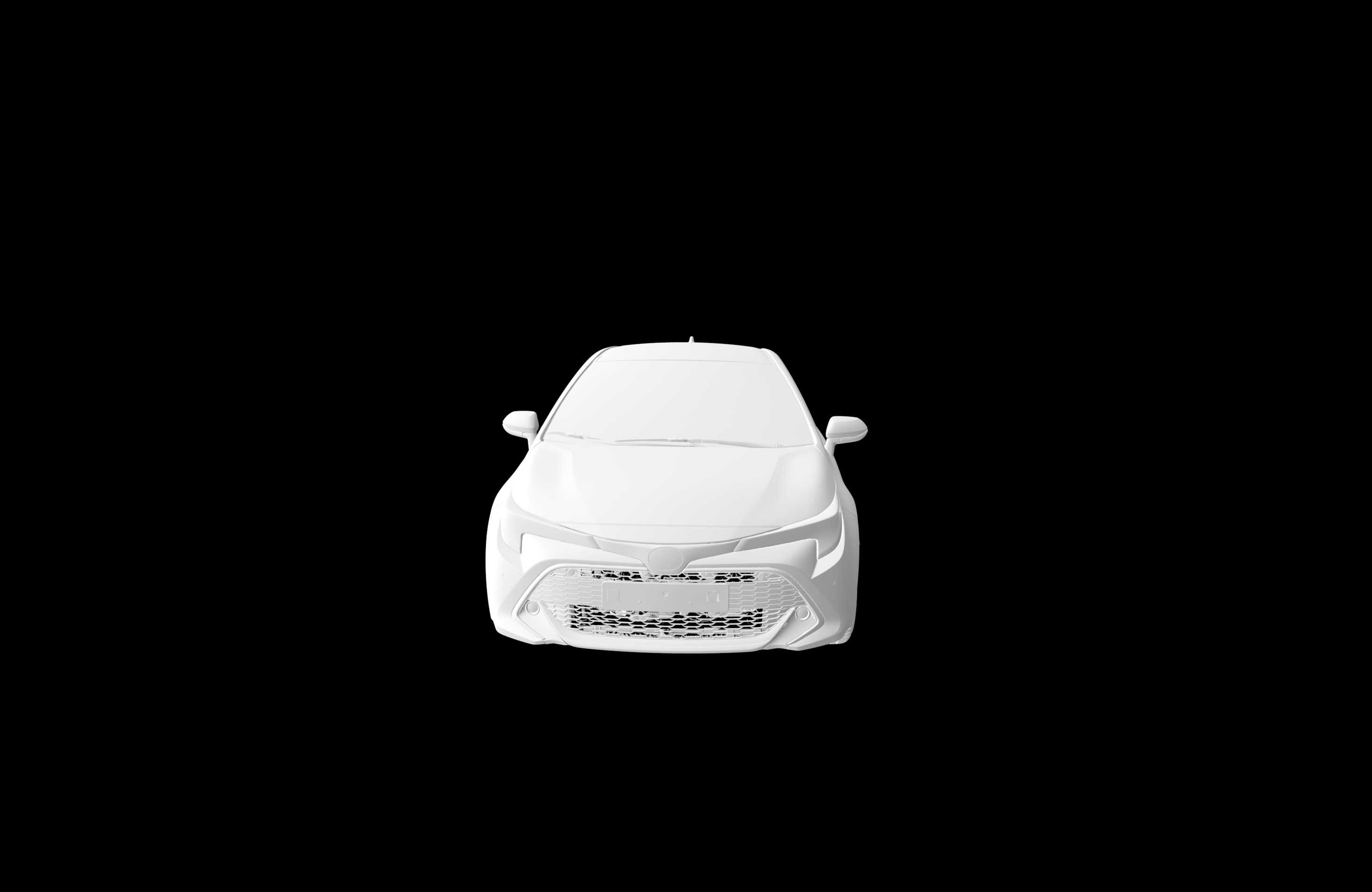 3D SCAN DATA TOYOTA COROLLA E210 HATHBACK EXTERIOR 3D model_3