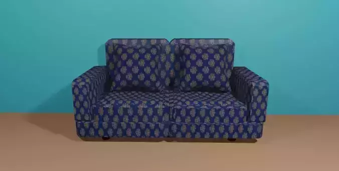Sofa and Pillows