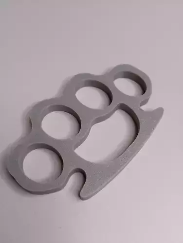 Brass knuckles STL file for 3d print