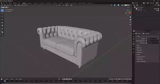 Chair Diorama