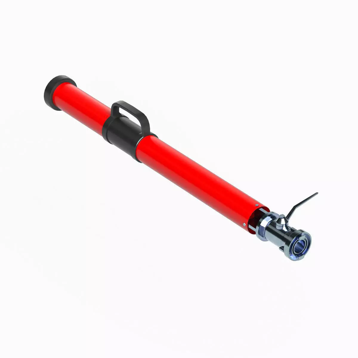 firefighting Foam Nozzle Free low-poly 3D model_0