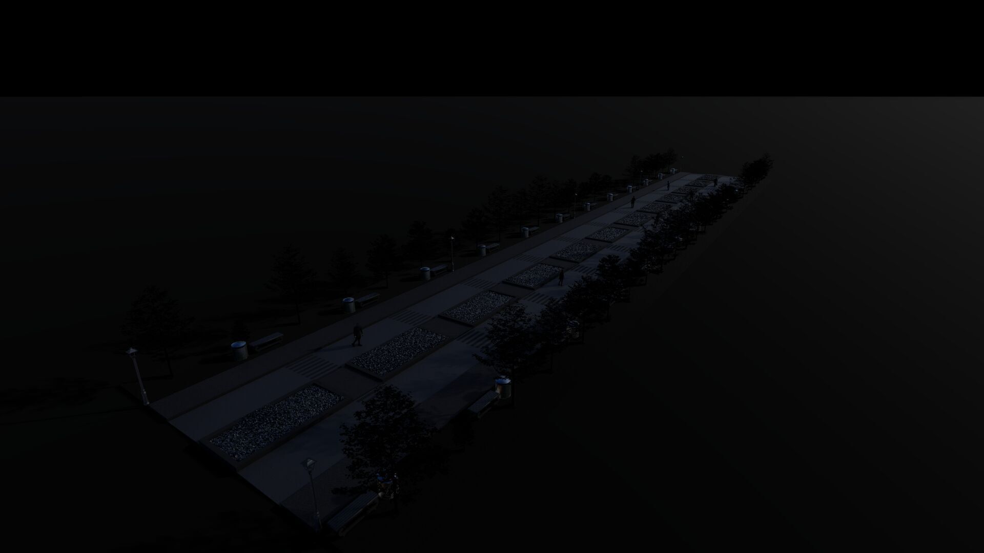 public park-Private Park Landscape 3D model_31