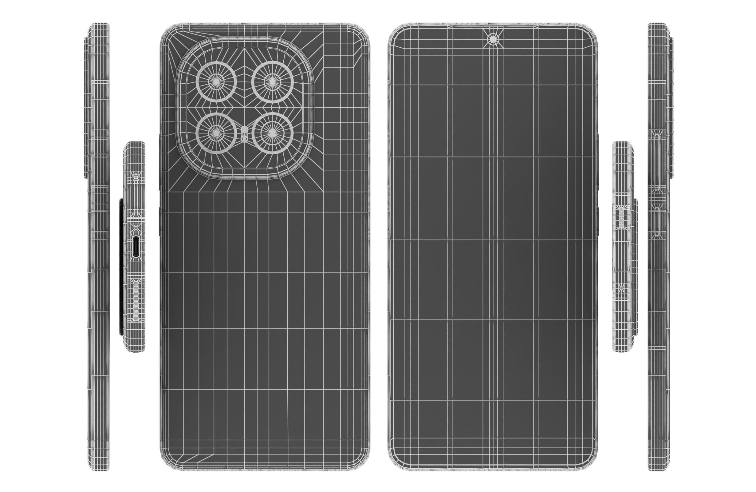 Vivo iQOO 13 Isle of Man 3D model_16