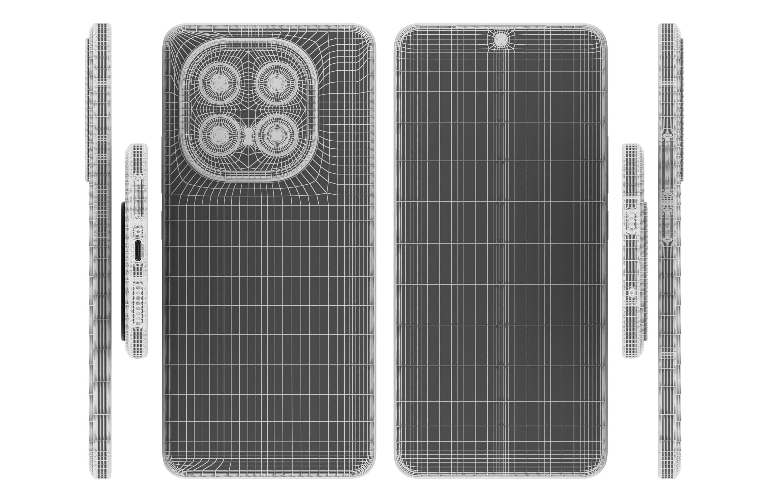 Vivo iQOO 13 Isle of Man 3D model_17