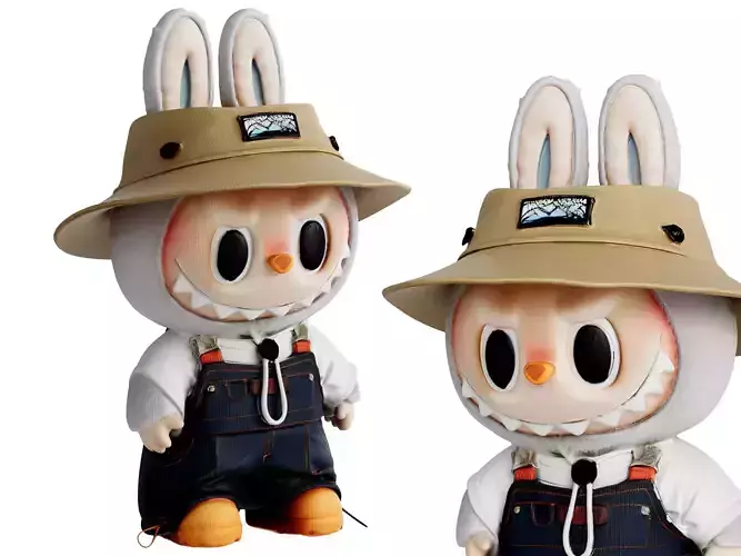 Labubu Kids Toy 01  3d print ready