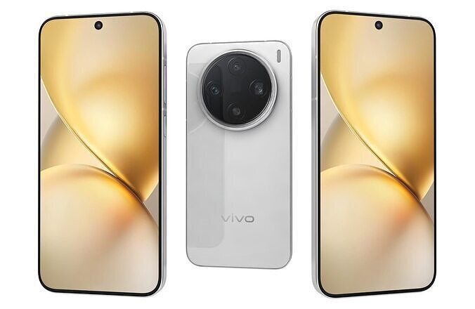 Vivo X200 Pro Mini White 3D model