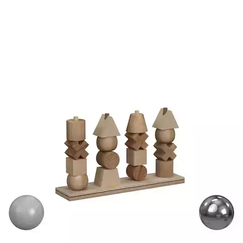 Wooden Story Blocks Teethers and Stacking Toys