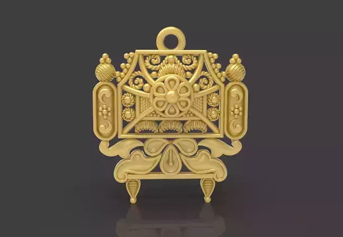 Designer Matt Pendant - 0096