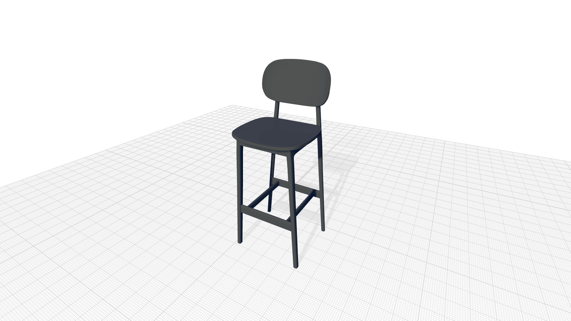 Emma Bar Stool 3D model_3
