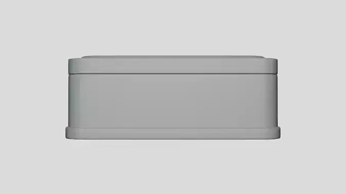 Basic Can Box  Geometry Only No Textures No Materials