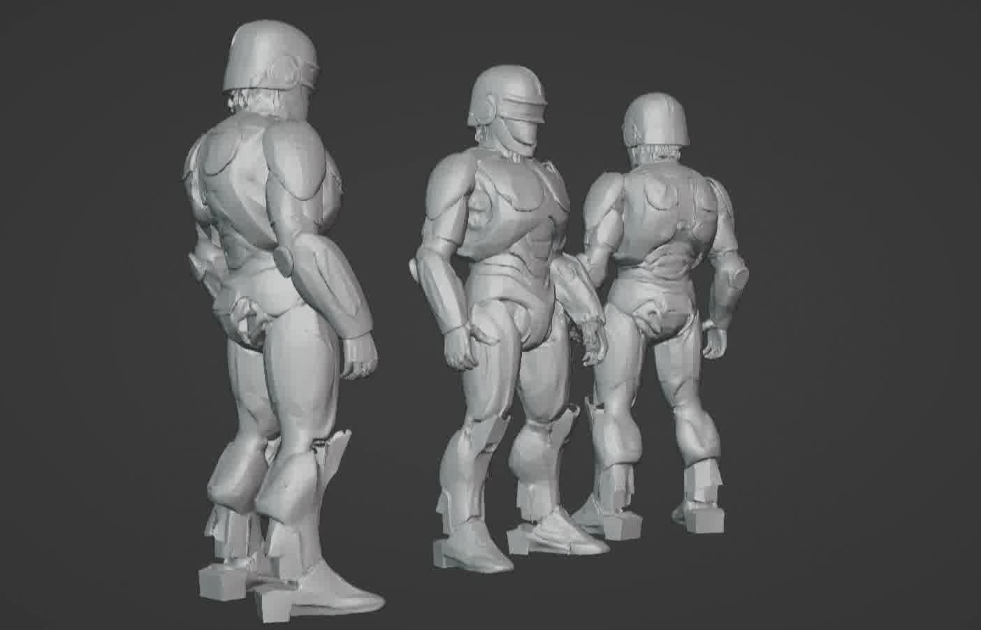 ROBOCOP Animatronic 3D Model 3D print model_8