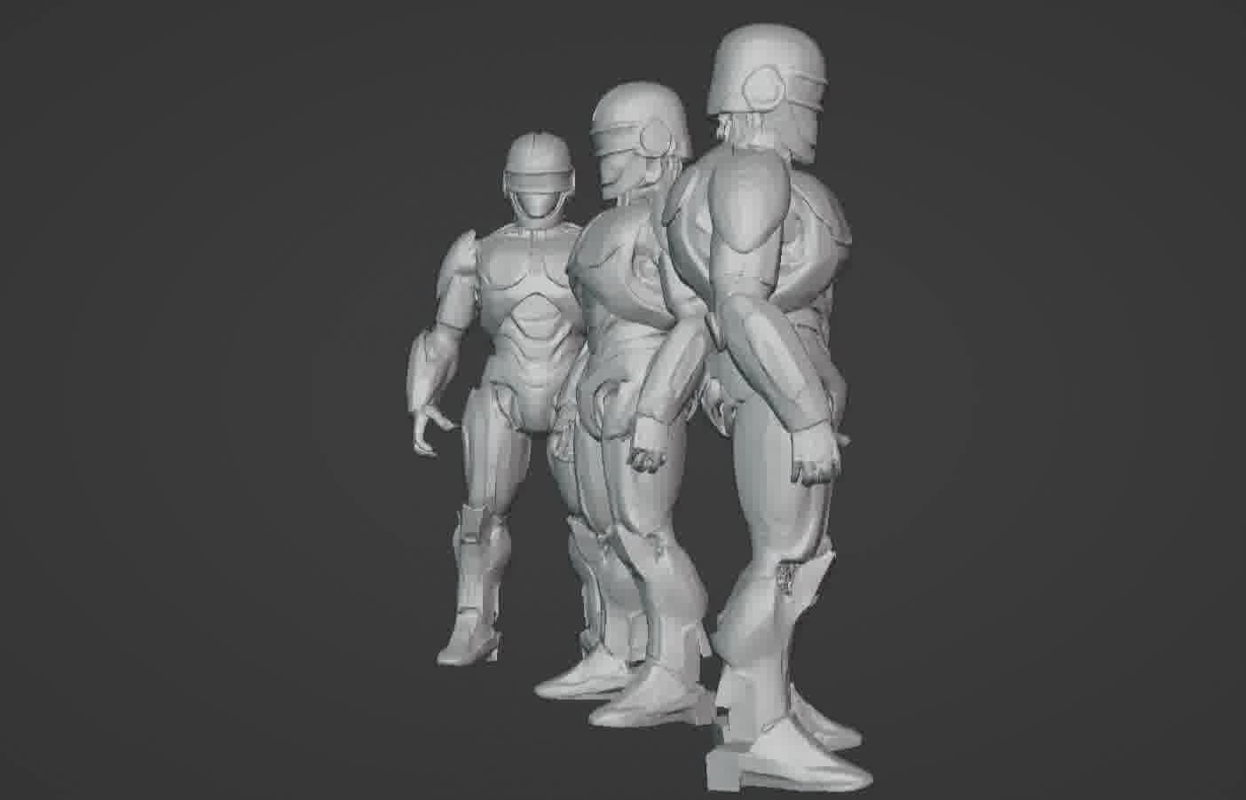 ROBOCOP Animatronic 3D Model 3D print model_33