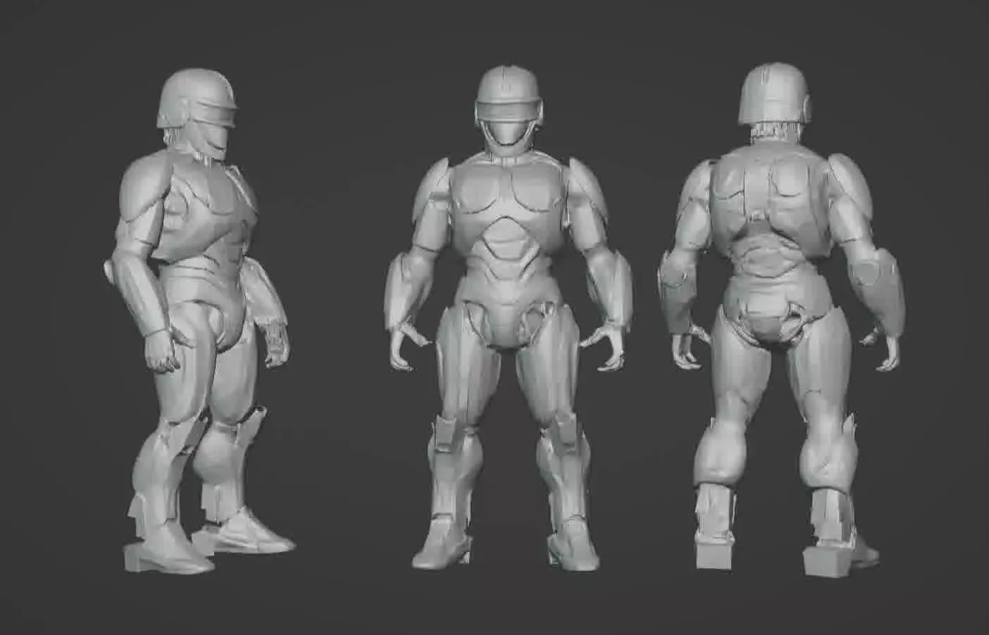 ROBOCOP Animatronic 3D Model 3D print model_0