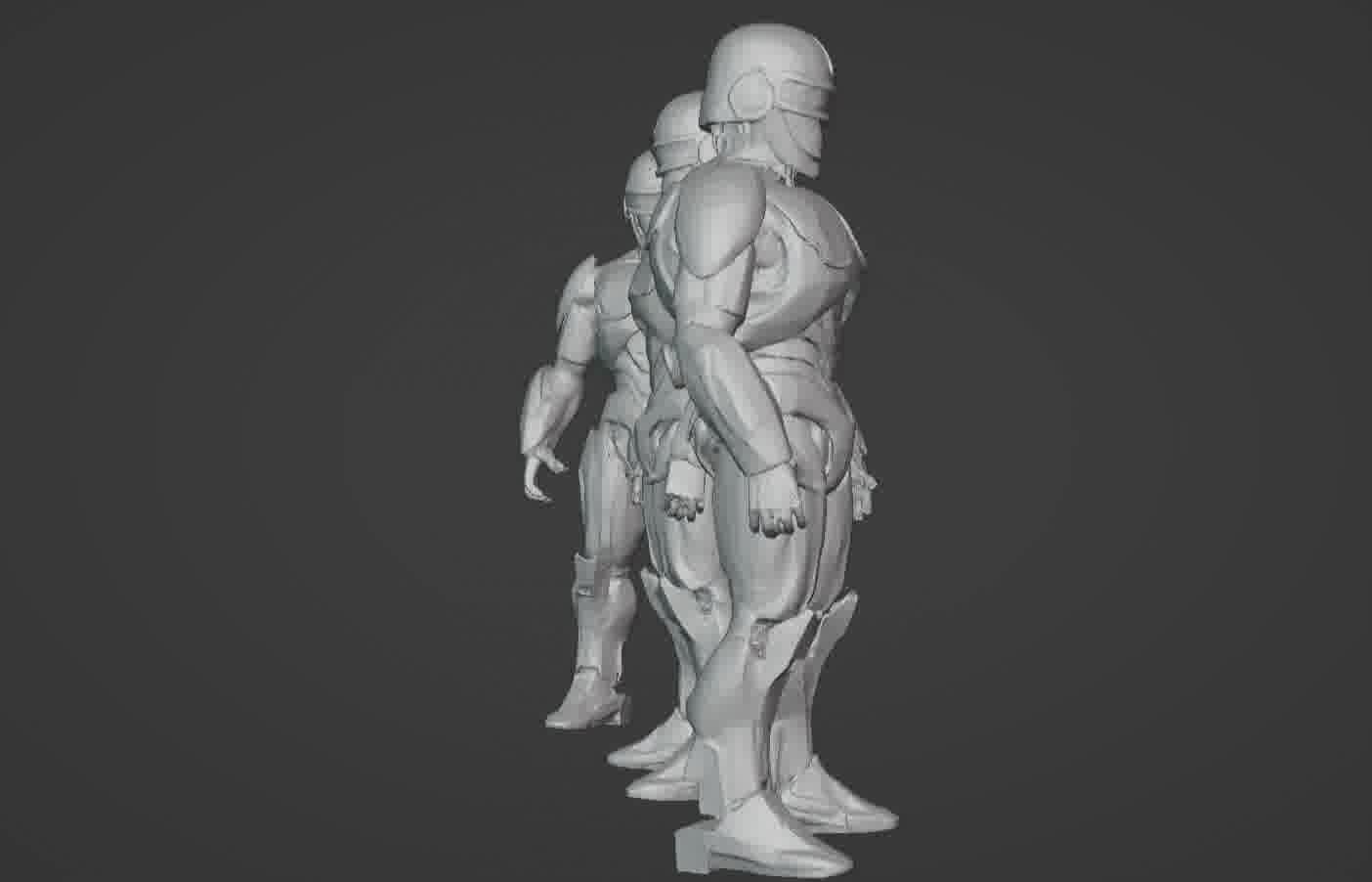 ROBOCOP Animatronic 3D Model 3D print model_53